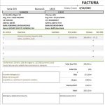 Program Factura Europeana Excel cu formule
