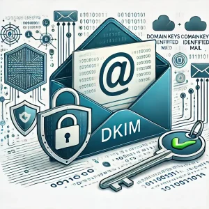 DKIM (DomainKeys Identified Mail) este o tehnologie de autentificare a emailurilor care adaugă o semnătură digitală fiecărui mesaj trimis, pentru a confirma că provine de la domeniul expeditorului autorizat. Această metodă protejează emailurile împotriva falsificării. Ce este DKIM si de ce Google recomanda implemntarea ?